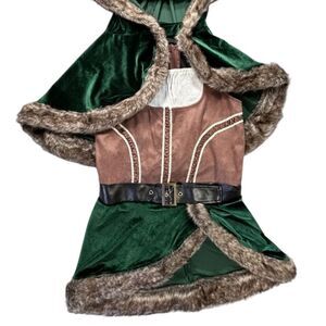 Chasing Fireflies Brown and Green Kids Archer Costume